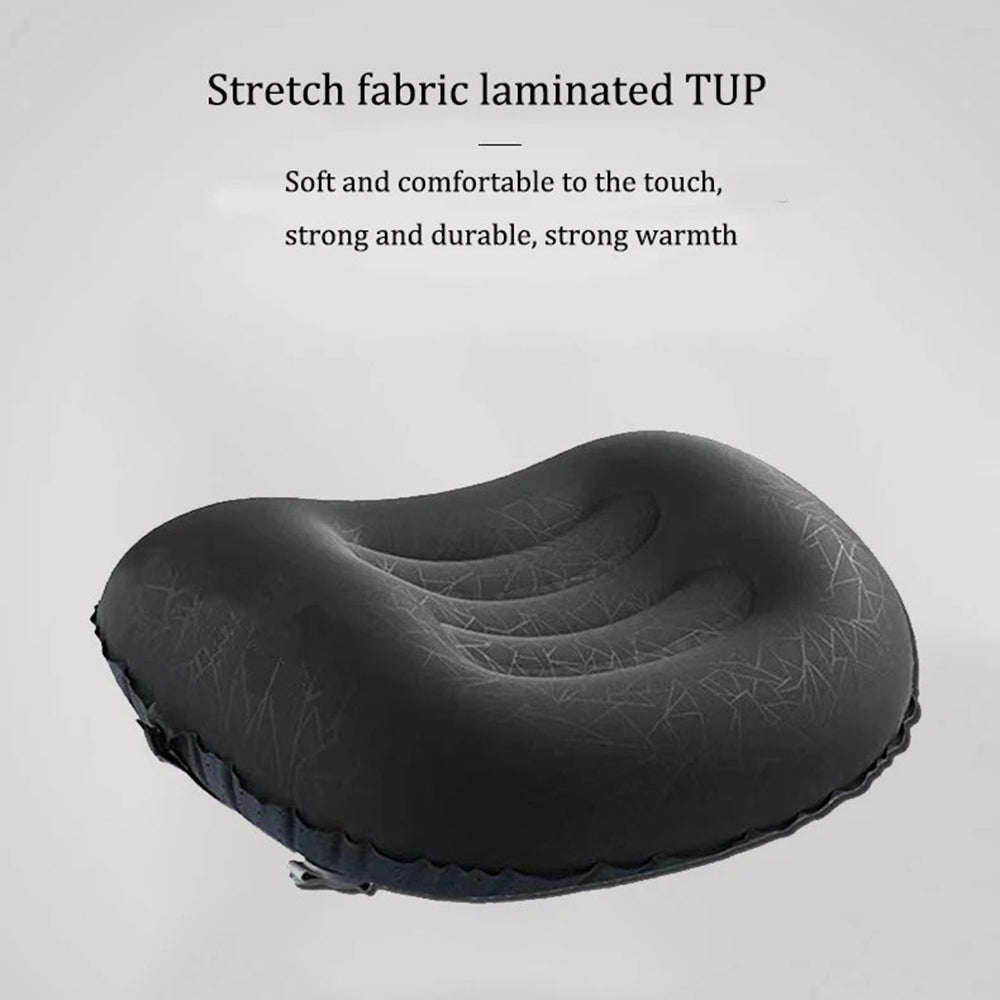 GM-SIP10 Inflatable Camping Pillows Fabric+TPU Blow Up Air Pillow with Strap for Camping Hiking GM-SIP10 Inflatable Camping Pillows Fabric+TPU Blow Up Air Pillow with Strap for Camping Hiking